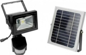 ΗΛΙΑΚΟΣ ΠΡΟΒΟΛΕΑΣ LED 20W ME ΑΝΙΧΝΕΥΤΗ ΚΙΝΗΣΗΣ ΚΑΙ ΦΩΤΟΒΟΛΤΑΙΚΟ ΣΥΛΛΕΚΤΗ PR-SOLAR-20