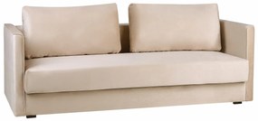Καναπές κρεβάτι Berwyn 1561, Αποθηκευτικός χώρος, Beige, 87x220x102cm, 96 kg, Πόδια: Ξύλο, Ξύλο: Ευκάλυπτος | Epipla1.gr