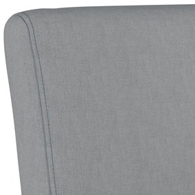 vidaXL Πολυθρόνα Ανοιχτό Γκρι Υφασμάτινη