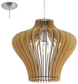 Φωτιστικό Οροφής Cossano 2 95256 Honey Eglo Μέταλλο,Ξύλο