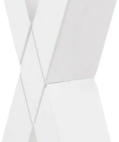 Τραπέζι γραφείου Oakland 162, Με συρτάρια, 75x120x60cm, Άσπρο