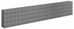 vidaXL Συρματοκιβώτιο-Γλάστρα Υπερυψωμένη 450x30x90 εκ. Γαλβ. Χάλυβας