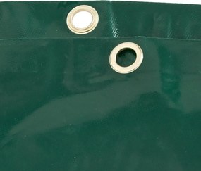 vidaXL Μουσαμάς Πράσινος 5 x 6 μ. 650 γρ./μ²