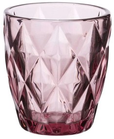 Ποτήρι Ουίσκι Kare 52.702.51 260ml Purple Cryspo Trio Γυαλί