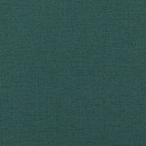 Πάγκος Σκούρο Πράσινο 110x76x80 εκ. Υφασμάτινος - Πράσινο