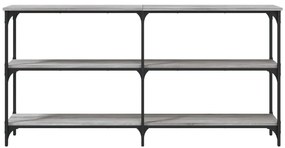 vidaXL Τραπέζι Κονσόλα Γκρι Sonoma 150x29x75 εκ. Επεξεργασμένο Ξύλο