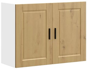 ντουλάπι τοίχου κουζίνας "Porto" Artisan Oak Engineered Wood - Καφέ