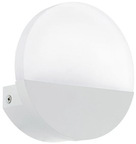 Φωτιστικό Τοίχου Led  Metrass 1 96039 White-Grey Eglo Αλουμίνιο