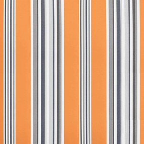 vidaXL Τεντόπανο Ανταλλακτικό Ριγέ Πολύχρωμο 4,5x3 μ.