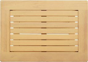 vidaXL Τραπεζάκι Πλευράς Φυσικό Λάδι 50 x 35 x 45 cm