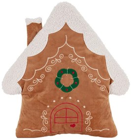 Χριστουγεννιάτικο Μαξιλάρι Fleece (43x13x44) K-M Wreath ANT001960