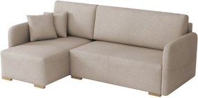 Γωνιακός καναπές Como-Beige