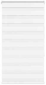 vidaXL Ζέβρα τυφλή Καφέ Πλάτος υφάσματος 80,9 εκ. Πολυεστέρας