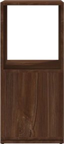 vidaXL Ντουλάπι Περιστρ. Καφέ Δρυς 34,5x34,5x75,5 εκ. Επεξ. Ξύλο