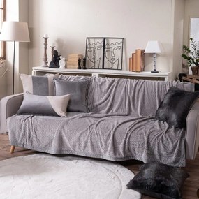 Ριχτάρια Flexy 11 (Σετ 2τμχ) Grey Teoran Σετ Ριχτάρια 160x270cm Πολυέστερ