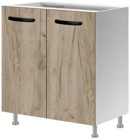 Floor cabinet Emma 80 cm Καφέ