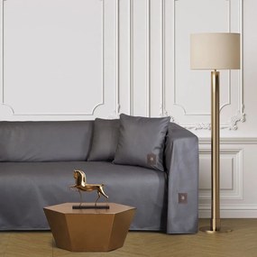 Ριχτάρι 3927 Grey Greenwich Polo Club Τριθέσιο 180x300cm Πολυέστερ
