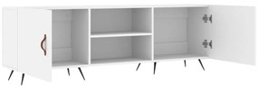 vidaXL Έπιπλο Τηλεόρασης Λευκό 150x30x50 εκ. από Επεξεργασμένο Ξύλο