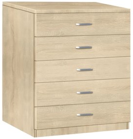 Intrahome Συρταριέρα Gioko Intrahome με 5 συρτάρια σε φυσική απόχρωση 80x40x100εκ | SKU: INTRAPA-183111243