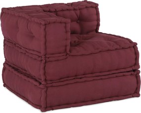 vidaXL Μονάδα Μοντέρνου Καναπέ 3 pcs Καφετί Ύφασμα