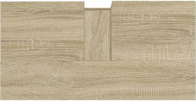 vidaXL Ντουλάπι Μπάνιου Sonoma Δρυς 65x33x60 εκ. Επεξεργασμένο Ξύλο