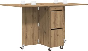 vidaXL Τραπέζι φαγητού 140 x 80 x 77 cm Επεξεργασμένο Ξύλο