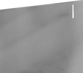 vidaXL Περίγραμμα γκαζόν 20 τμχ. 102 x 10 x 4 εκ. Ατσάλι Ασημί