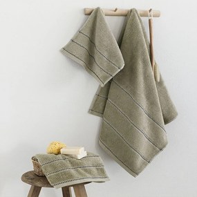 Πετσέτες Prestige (Σετ 3τμχ) Beige Nima Towels Set 70x140cm 100% Βαμβάκι