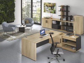 Συρτάρι Γραφείου Marbrand – Φυσικό – Ανθρακί