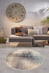 Χαλί Fusion 882CHL1307 Beige-Black Conceptum Hypnose 140X140cm Round