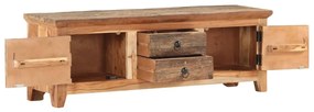 vidaXL Έπιπλο Τηλεόρασης 120x30x40 εκ. Μασίφ Ακακία/Ανακυκλωμένο Ξύλο