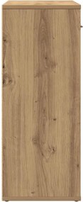 vidaXL Sideboard Artisan Oak 60x30x75 cm Κατασκευασμένο ξύλο
