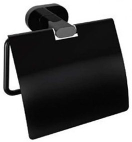 Χαρτοθήκη New Oval 75051-B Black Karag Brass