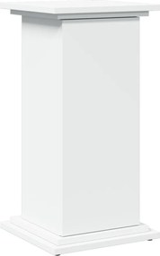 vidaXL Βάση Οθόνης με Αποθ. Λευκή 31x30x60 εκ. Επεξεργασμένο Ξύλο