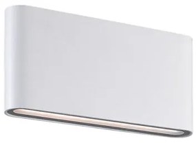 Απλίκα Εξωτερικού Χώρου LED 24W L28 Argon αλουμίνιο Viokef 4226700 Λευκό