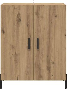 vidaXL Πλαϊνό γραφείο Artisan Oak 69,5 x 34 x 90 εκ.