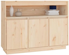 vidaXL Μπουφές 104,5 x 34 x 80 εκ. από Μασίφ Ξύλο Πεύκου