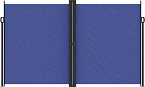 vidaXL Σκίαστρο Πλαϊνό Συρόμενο Μπλε 200 x 1000 εκ.