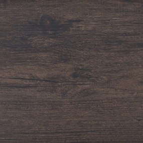 vidaXL Πλάκες Δαπέδου 36 pcs Σκούρο Καφέ 5,02 m² PVC