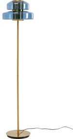 Floor Lamp Arcadia Blue 155cm - Χρυσό