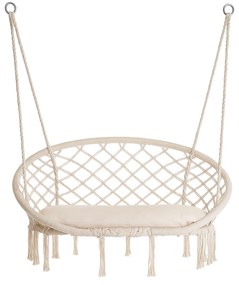 Κούνια Με Μαξιλάρι CORSICA Λευκό Polycotton/Μέταλλο 67x44cm - 14660068