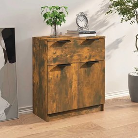 vidaXL Ντουλάπι Καπνιστή Δρυς 60 x 30 x 70 εκ. από Επεξεργασμένο Ξύλο