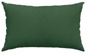 vidaXL Μαξιλάρι Καναπέ 2 pcs Σκούρο Πράσινο 50 x 30 cm