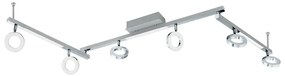 Φωτιστικό Σποτ Eglo 96183 CARDILLIO 1 Χρώμιο (Chrome)|Αλουμίνιο Χρώμα (Aluminium Coloured) 3000K