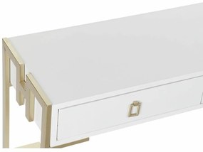 Τραπεζάκι Καφέ DKD Home Decor Μέταλλο Ξύλο (150 x 36 x 48 cm)