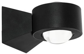 Απλίκα Φωτιστικό Τοίχου LED 3W 4000K Μαύρο 7744 Spotlight-7744-Μαύρο 7744