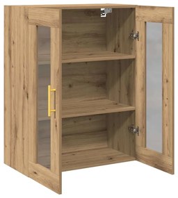 vidaXL Ντουλάπα τοίχου Επιτοίχιο artisan δρυς 69.5 x 34 x 90 εκ.