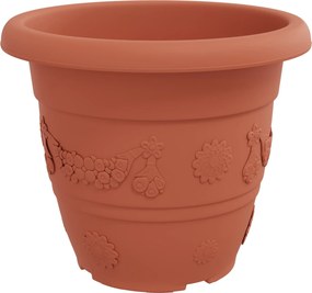 vidaXL Γλάστρες φυτών 6 pcs Κεραμιδί Ø 39 x 32 εκ Πλαστικό