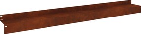 vidaXL Περίγραμμα γκαζόν 20 τμχ. 100 x 10 x 8 εκ Ατσάλι Σκ rusty
