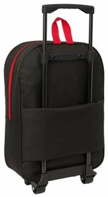 Σχολική Τσάντα με Ρόδες Spider-Man Μαύρο Κόκκινο 32 x 42 x 14 cm